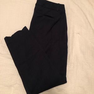 J. Crew Navy Capri Dress Pant
